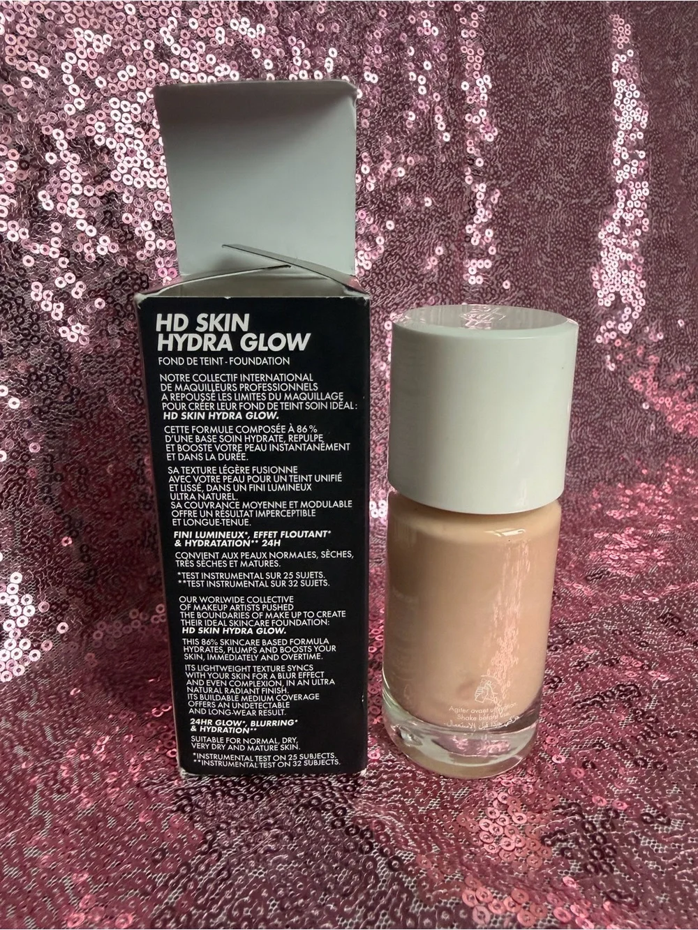 🎀Make Up For Ever HD Skin Hydra Glow Foundation - 1N06 Light Neutral🎀